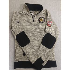 Chicago Blackhawks NHL Winter Classic Authentic Pro Quarter Zip Pullover Men’s S
